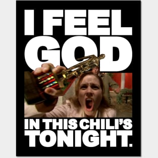 I Feel God In This Chili's Tonight - Pam Beesly Posters and Art